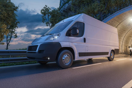 CS Logistics Delivery Van